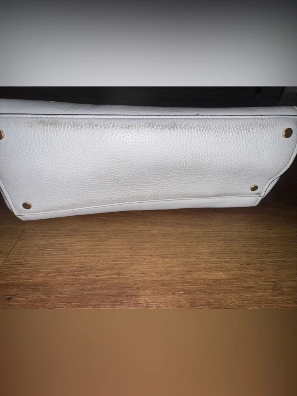 kate spade new york white Satchel Top Handle Zip Strap Pockets